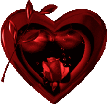 red szív