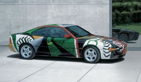 BMW 850 CSi David Hockney
