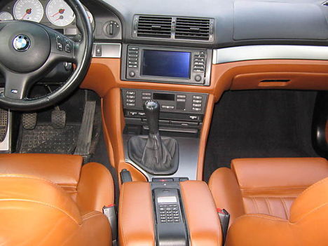 BMW E39 M5 belseje