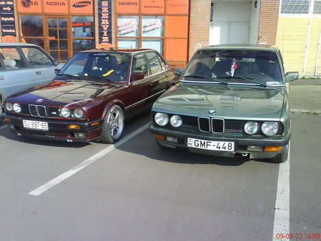 E30-as mellett