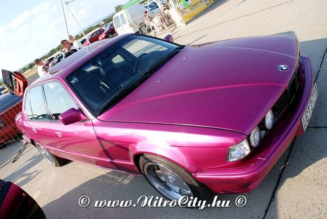 Pink BMW