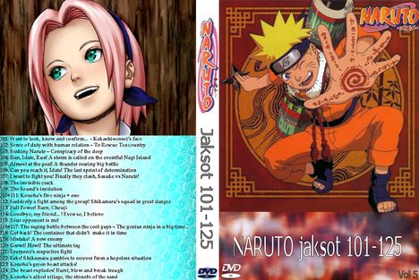 Naruto 101-125 -FINDVD