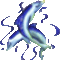 csillógo delfin