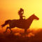 Cowgirl & her horse