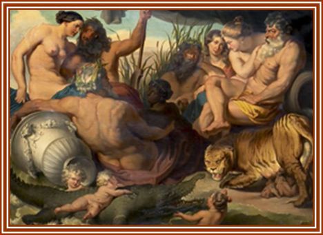 Ismeretéen festő, Rubens, Peter Paul után, - A négy kontinens