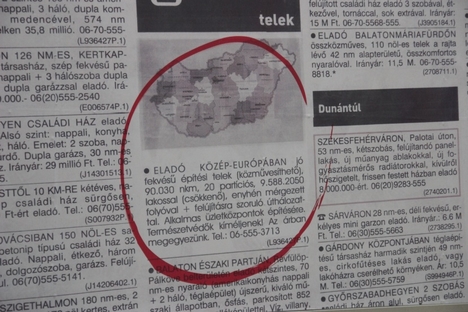 eladó telek