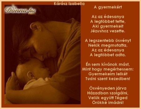 A gyermekért