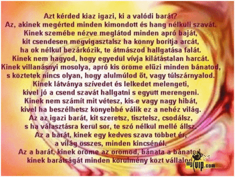 Azt kérdezed ki az igazi valódi barát