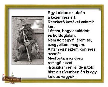 Egy koldus