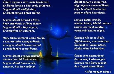 Régi magyar áldás