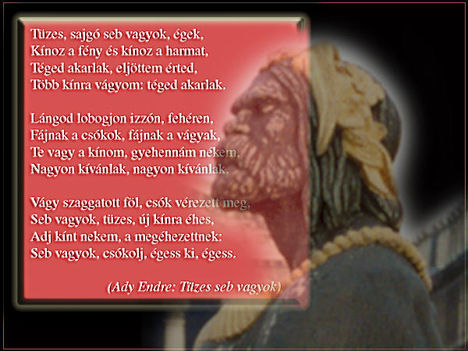 Tüzes seb vagyok