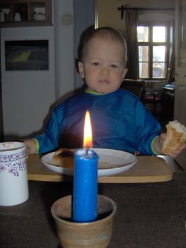 Kende am Früstück