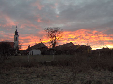 Makad beim Sonnenaufgang