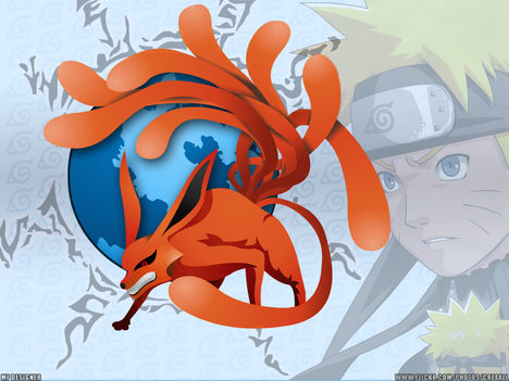 Seal Naruto + Kyuubi FireFox