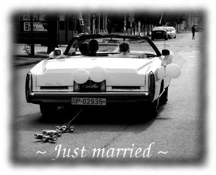 just married