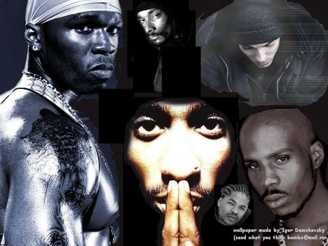 50 CENT 2PAC EMINEM DMX SNOOP DOG