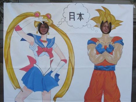 Anita Moon & Nora Shongoku ( diáknap )