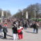 London St. James park a palota felől.2009. 3.17