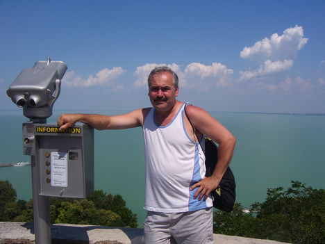 én és a tihanyi panoráma