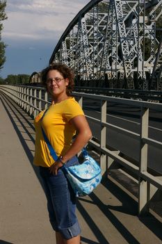 Tiszaúgi hídon 2008 nyara