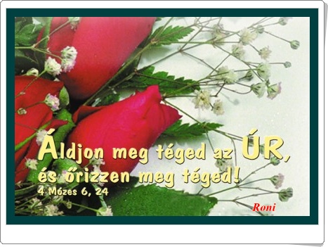 Áldjon meg téged..