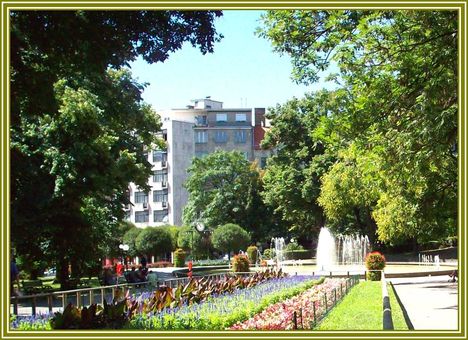 203. Magyarország - Budapest, a Mechwart park szökőkútja (2)