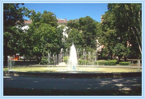 204. Magyarország - Budapest, a Mechwart park szökőkútja (1)