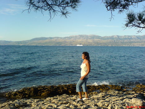 Horvátországban, Brac szigeten 2007.