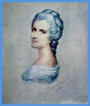Barabás Miklós - Miniatür női arckép