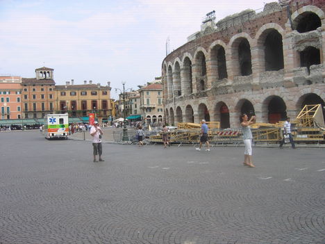 Veronában. Colosseum