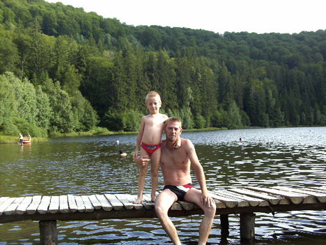 A Szent Anna tónál:)