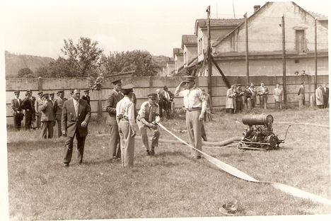 Önkéntes tűzoltók, gyakorlat, 1960-as évek