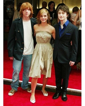 Harry, Hermione és Ron