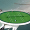 Dubai, Burjal-arab, tetőtér, teniszpálya