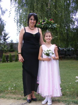 2009 nyár- Kicsi lányommal Klárival