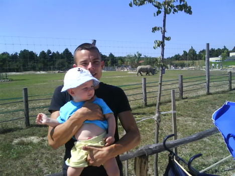 Apával az állatkertben
