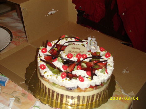 Szülinapi torta