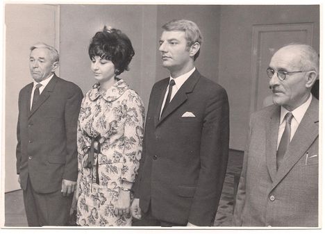 1968. aug.18. második házasság B.Mártival