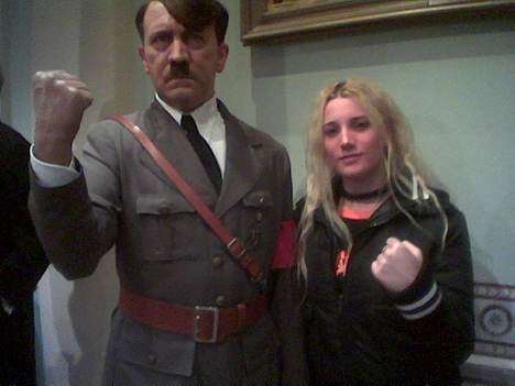 Adolf and one girl