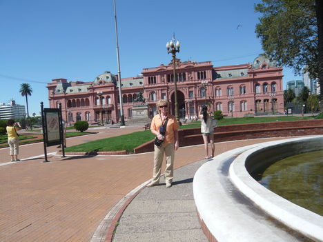 Buenos Aires Rózsaszín palota