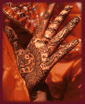 Henna festés