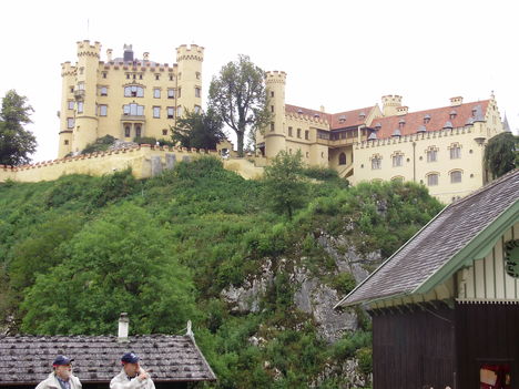 Bajor ország Hohenschwangau kastély II.Lajos apja épitette ujjá II