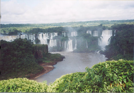 Brazília Iguacu vízesések