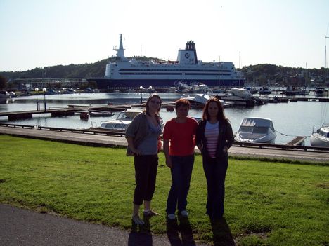 Norvégia 2009. a hajó , amivel Svédországba mentünk