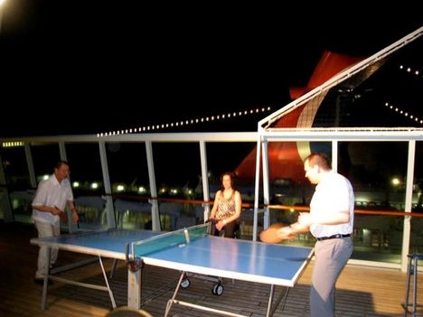 pin-pong a hajon