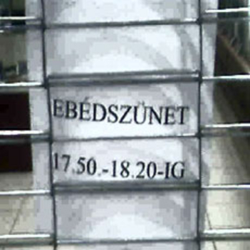 Kései ebéd vagy  náluk az ebéd a vacsi?
