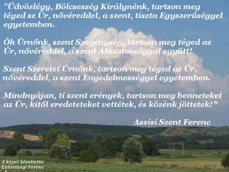 Assisi Szent Ferenc - idézet (02)