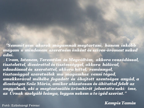 Kempis Tamás - idézet (01)