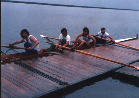 Evezés 1986 Karaus, Kiss,Toronyi,Pető