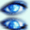kék szem vizeshatású mozgó
